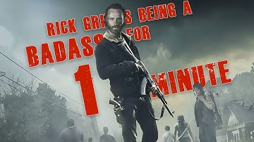 Rick Grimes on Beast Mode || Badass Moments for 1 minute