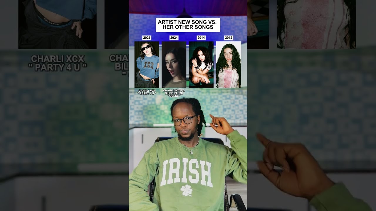 Artist New Song Vs Her Other Songs Charli Xcx Party 4 U Shorts Music Charlixcx