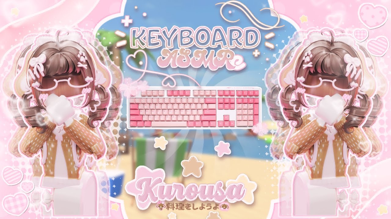 ˗ˏˋ ꒰ MM2 but it's Keyboard ASMR as KUROUSA.ᐟ ꒱ ˎˊ˗  [Roblox Murder Mystery 2]