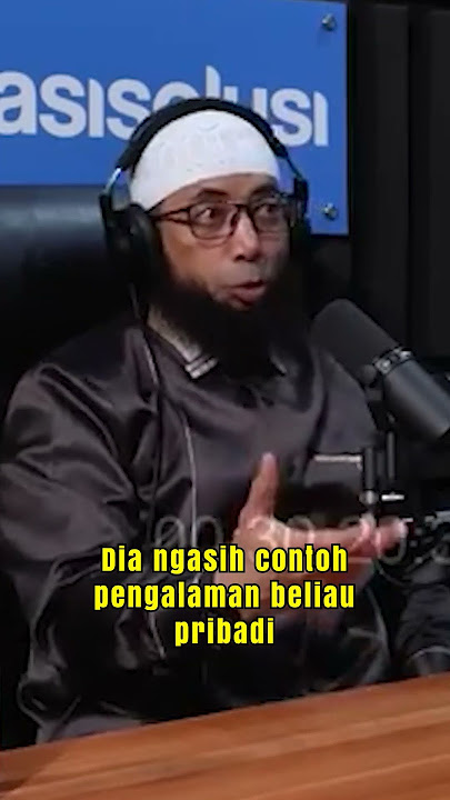 Pengalaman Ustadz Haikal Hassan Bersama Pak Prabowo #kasisolusi #podcast