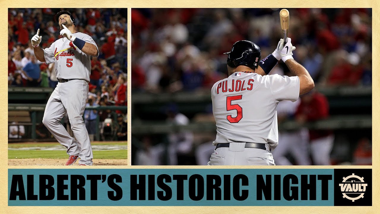 MLB: Albert Pujols becomes third person to hit three HRs in World Series  game