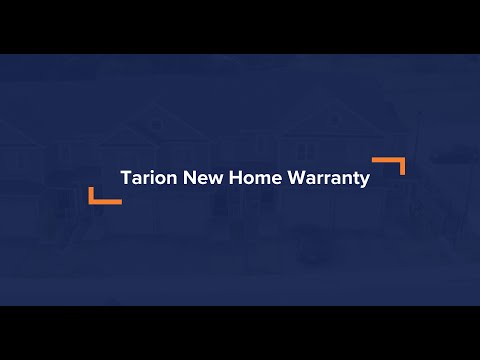 Activa Home Maintenance: Your Tarion New Home Warranty