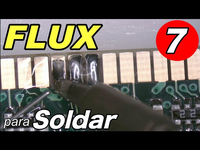 The importance of FLUX in Microsoldering 