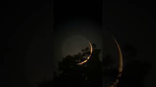 🌕 Moon Crossing the Night Sky | Timelapse #shorts