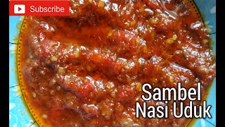 Cara mudah membuat sambel nasi uduk yg enak dan gurih