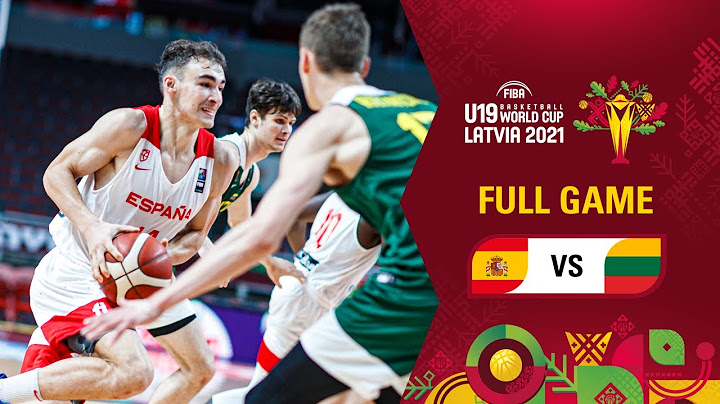 Spain v Lithuania | Full Game - FIBA U19 Basketball World Cup 2021