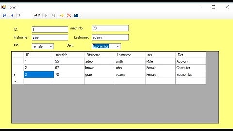 connecting c#.net to access database