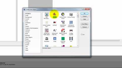 Multi Media Fusion 2 Tutorial: Objects