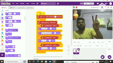PictoBlox-How to make rock,paper,scissor game using hand gesture recognition|codeblock