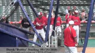 Derek Bubba Starling 08-14-2010 Ua All-America Chicago, Ill. At Bat