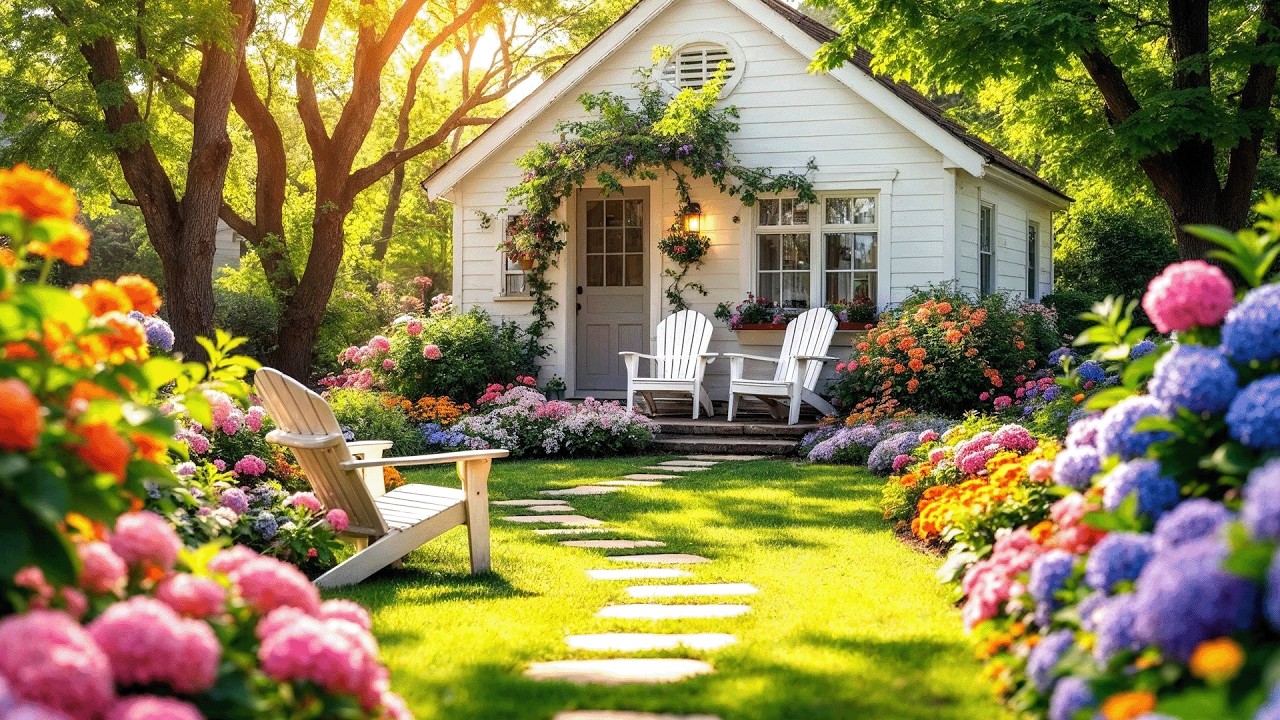 Домашний сад, оазис спокойствия: красивые планировки, растения и идеи для обустройства придомовой