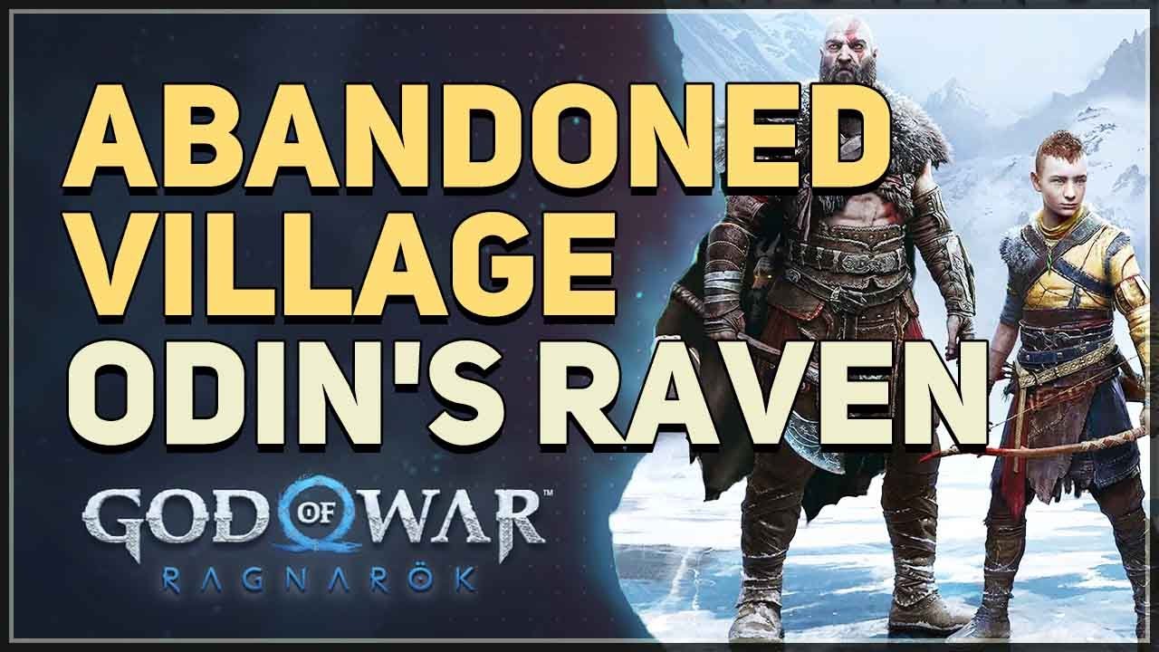 The Abandoned Village Odin's Raven God of War Ragnarok : r