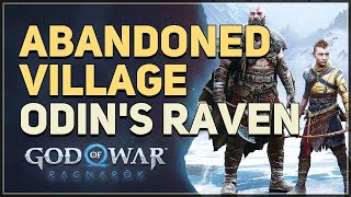 The Abandoned Village Odin s Raven God of War Ragnarok