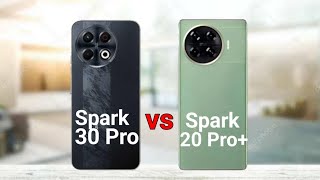 Tecno Spark 30 Pro vs Tecno Spark 20 Pro Plus