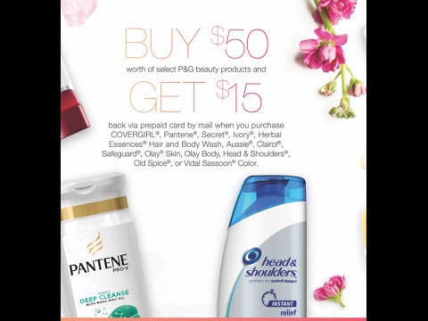 CVS/P&G $15 Rebate + Coupons