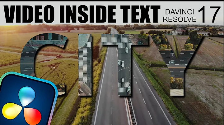 Video Inside Text Transition Davinci Resolve (Tutorial)