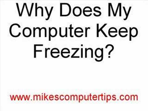 Why Does My Computer Keep Freezing? - YouTube