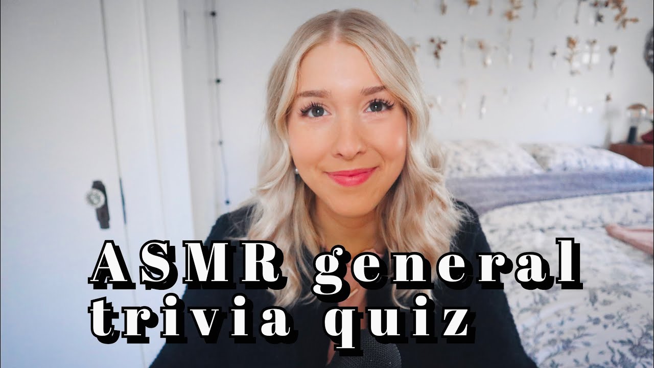ASMR general trivia quiz | soft spoken