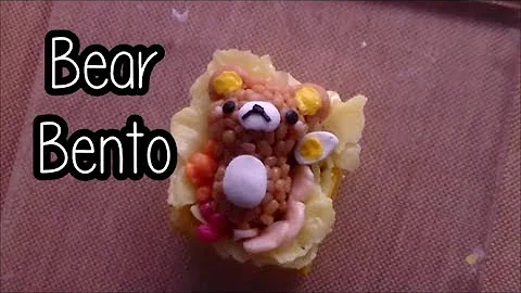 Polymer Clay Bento