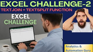 49-Master Excel TEXTSPLIT & TEXTJOIN in 10 Minutes! | TEXTJOIN & TEXTSPLIT
