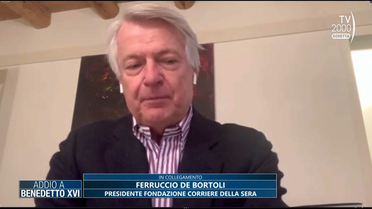 #BenedettoXVI, De Bortoli: “Avremmo dovuto parlare di più dell’eredità sue dimissioni”