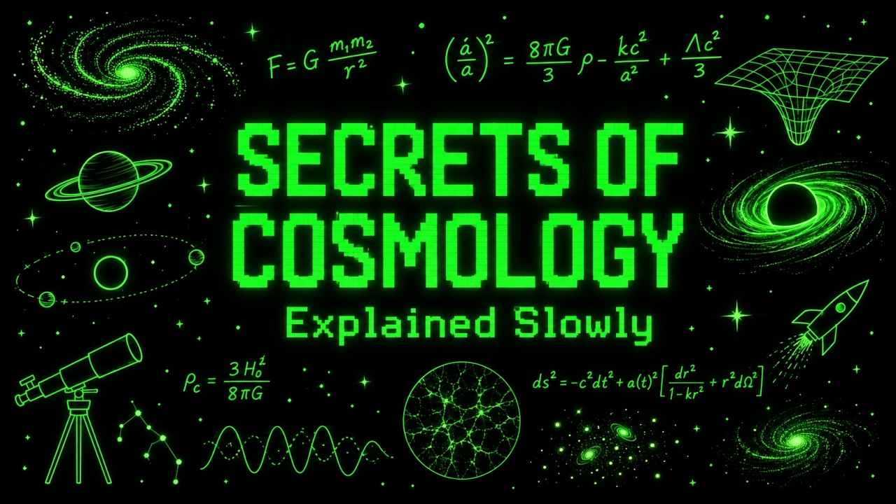 Every Confusing Thing About Cosmology Explained Slowly (For Sleep)