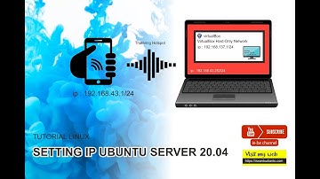 Tutorial Linux | 2 - CARA SETTING IP UBUNTU SERVER 20.04