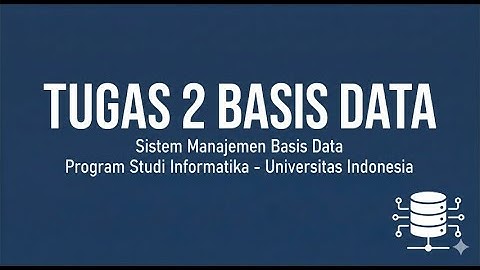 Tugas 2 Basis Data2