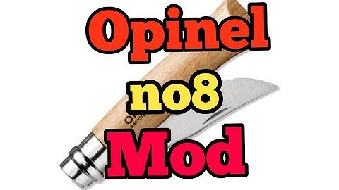 Opinel no8 mod