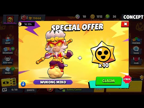 😍CLAIM NEW FREE REWARDS🎁🎁🎁|Brawl Stars FREE GIFTS✅