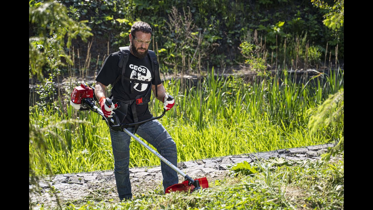 GEOS мотокоса бензиновая. С легким стартом.