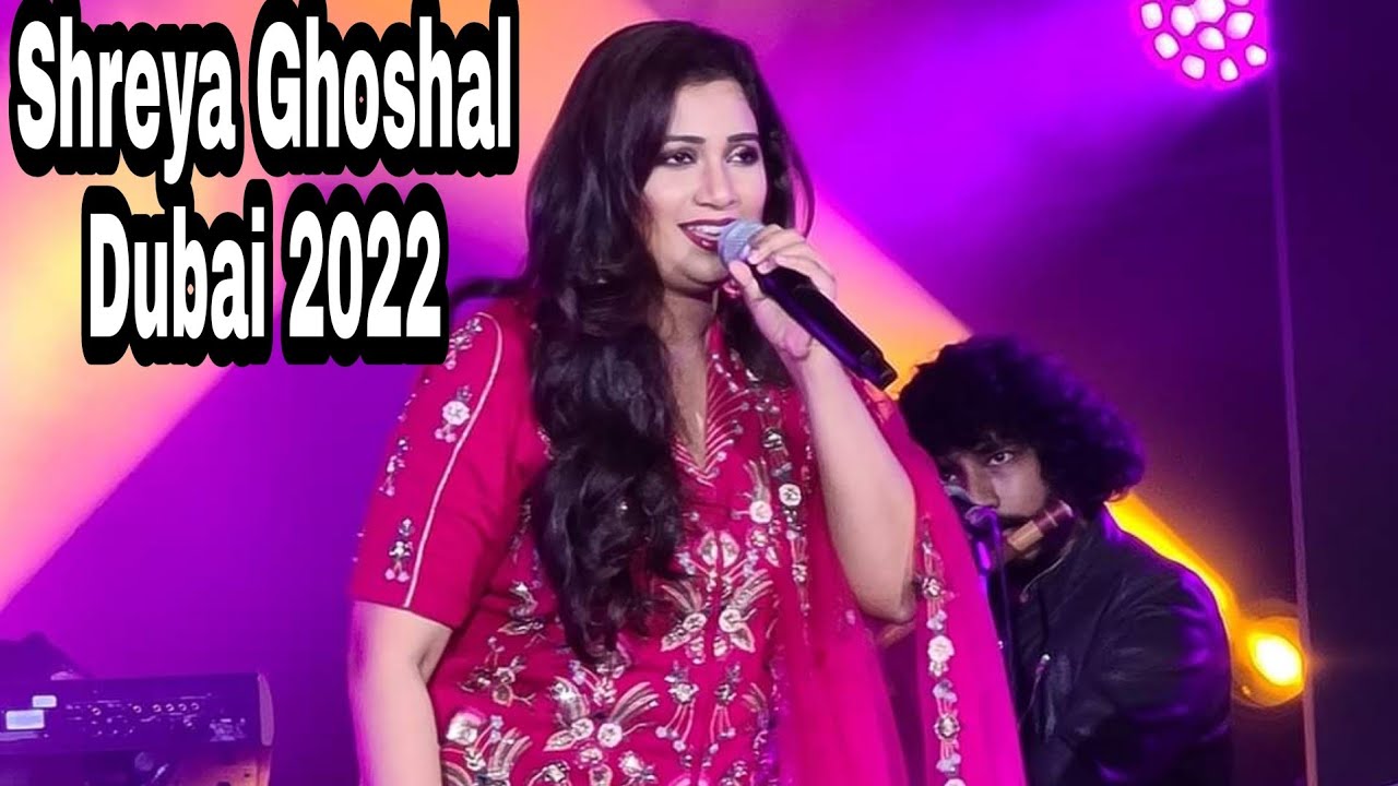 Shreya Ghoshal live in concert Dubai 2022