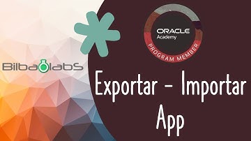 11. Exportar - Importar App APEX - ORACLE