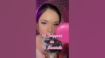 10 ASMR Triggers in 10 Seconds 🥰✨