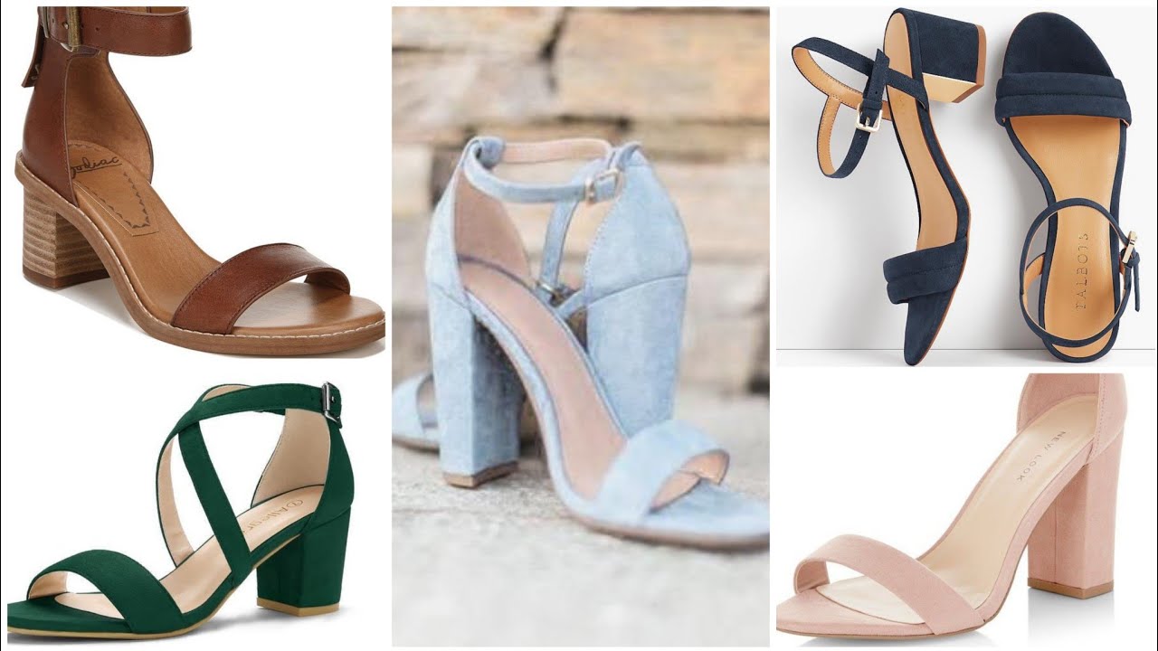 #Newfashion #Best Block Heels design #Latest collection #Block Heels ...