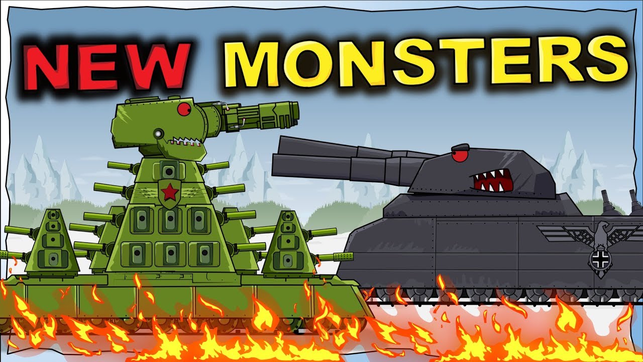  New  Monsters 2022 Cartoons  about tanks  YouTube