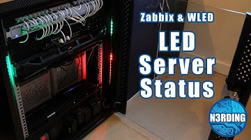 LED Server Status - Zabbix + WLED