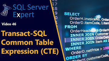 T-SQL - Common Table Expression (CTE) | SQL Server Expert