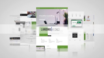"Landing" - Free Divi Child Theme Intro