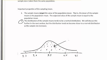 Lesson 6-4:  Sampling Distributions and Estimators