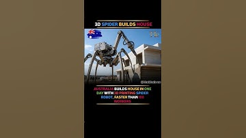 3D “Spider” Robot Builds a House in a Day