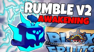 How to Get Rumble V2/Rumble Awaken/Solo Rumble Raid - Blox Fruits Beginner's Guide