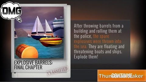 Explosive Barrels Final Chapter, Sniper 3D assassin shoot to kill Mallow Bay special ops mission #4