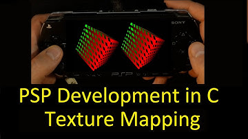 Live Coding, Texture Mapping on PSP in C