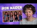 Voice teacher reacts to iron maiden  hallowed be thy name live at long beach arena