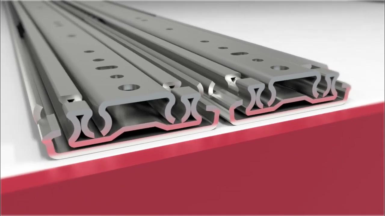 How to install AOLISHENG Heavy Duty Lockable Drawer SlidesA2576? YouTube