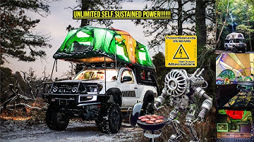 High Output Alternator Install & Alternator Charger Toyota Tacoma Bluetti
