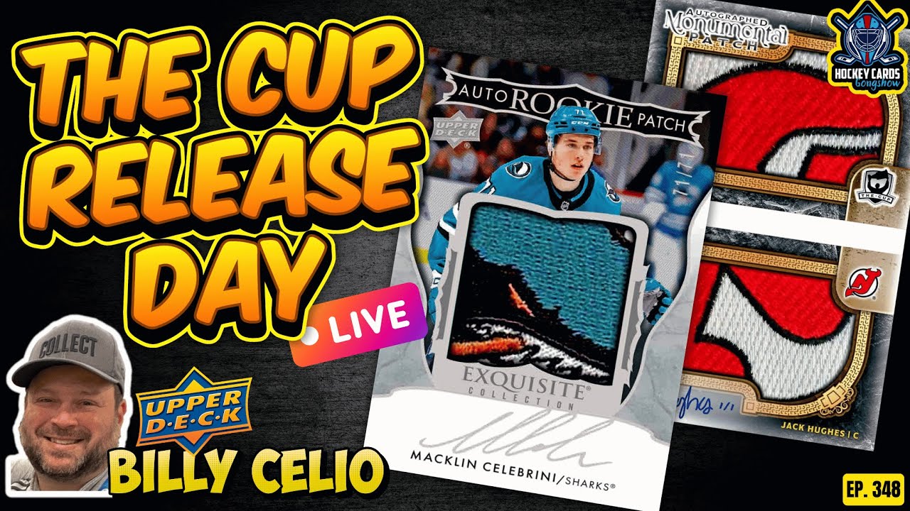 2024-25 The Cup Release Day LIVE SHOW w/ Upper Deck's Billy Celio