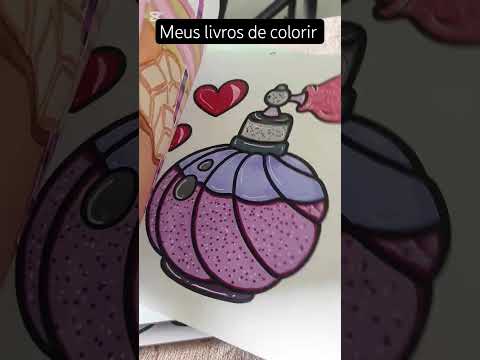 LIVROS DE COLORIR #coloringbooks #coloringpage #livrodecolorir #satisfying