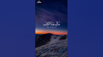 ووضع الكتاب وترى المجرمين مشفقين | القارئ أحمد النفيس